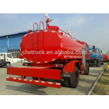 2015 camion à eau chaude à vendre Dongfeng à vendre, capacité d&#39;eau de 10000 litres à la camionnette